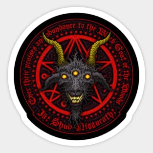 Black Goat Color - Azhmodai 2019 Sticker